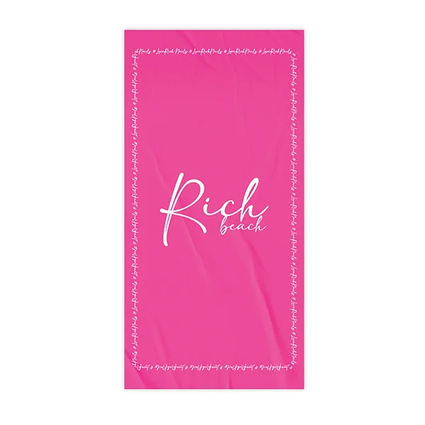 Rich Beach brisača – Hot Pink